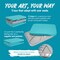 Wet Pallet for Miniature Painting. Stay Wet Palette for Acrylic Paints